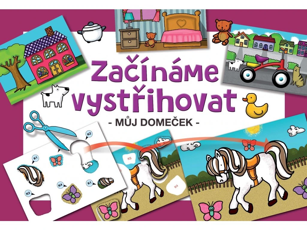 Začínáme vystřihovat - Můj domeček