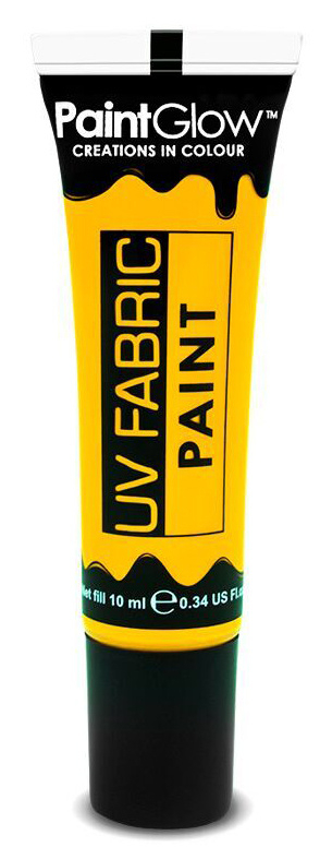 Barvy na textil UV neon 13 ml - žlutá (Neon Yellow)