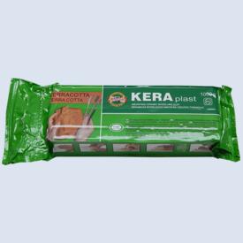 Modelovací hmota KERA 1kg hnědá 131707