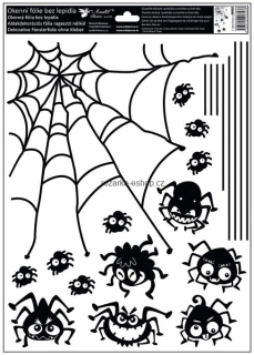 Okenní fólie Halloween 30 × 42 cm